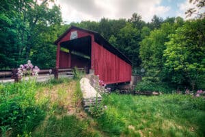 Sam Eckman Red Covered Bridge