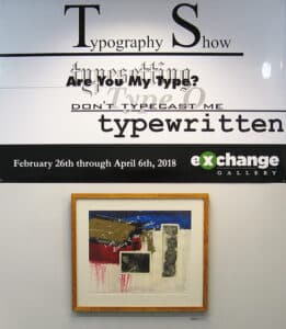 Typology Show at The Exchange