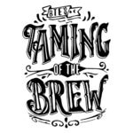 black and white Taming of the Brew logo